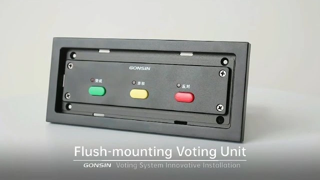 GONSIN Voting Unit With Multiple Installation Methods