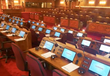 Gonsin Conference Audio And Video System In Western Province Council Sri Lanka