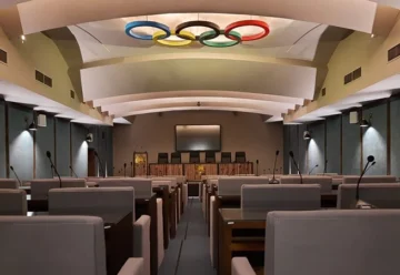 Gonsin Conference Audio and Video System in the National Olympic Committee of Sri Lanka