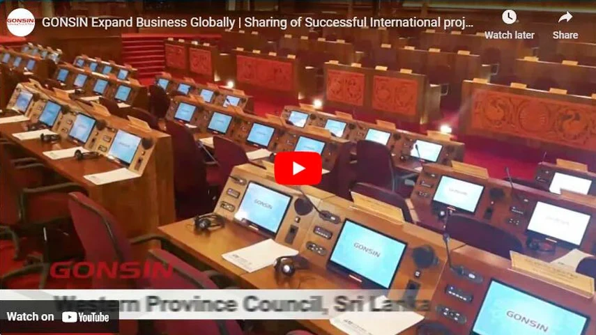 Gonsin Expand Business Globally Sharing of Successful International Projects