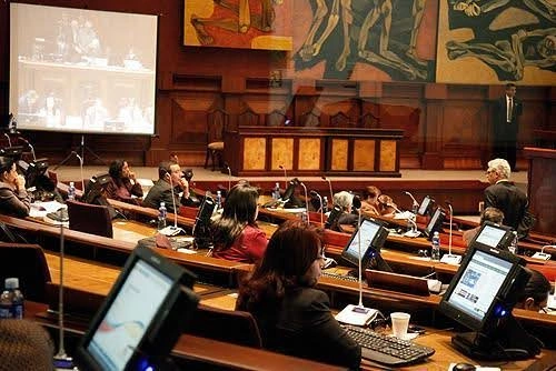 National Assembly Of Ecuador Installs GONSIN Conference System