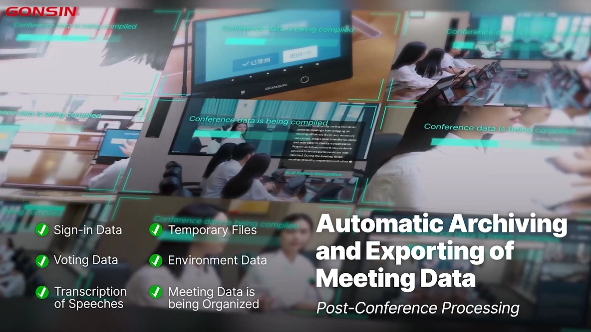 Exporting of Meeting Data