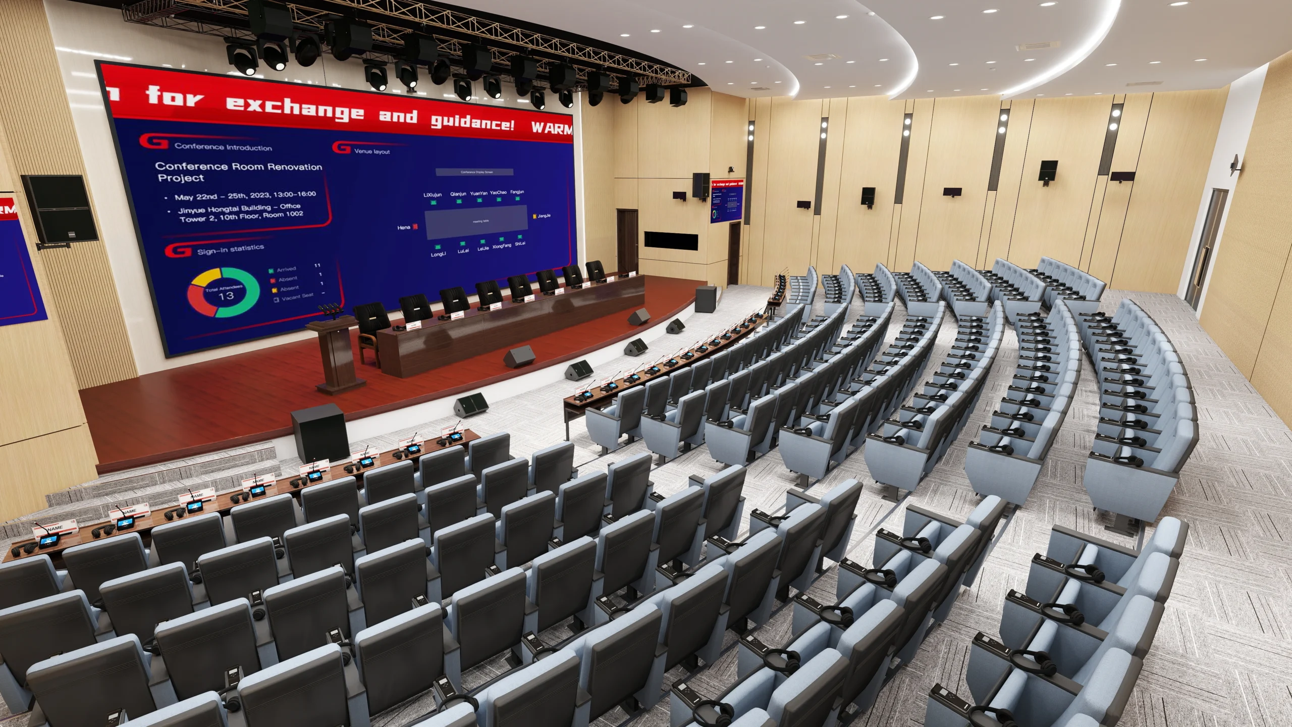 Multifunctional Hall