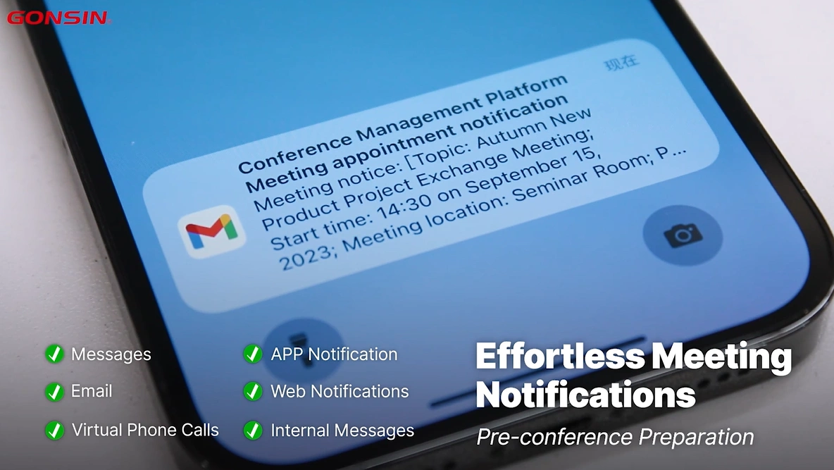 Pre-conference Preparation, Meeting Notifications