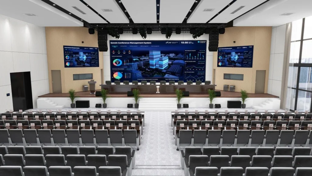 Smart Spaces, Smarter Meetings Multi-Function Halls� ProAV Design by GONSIN