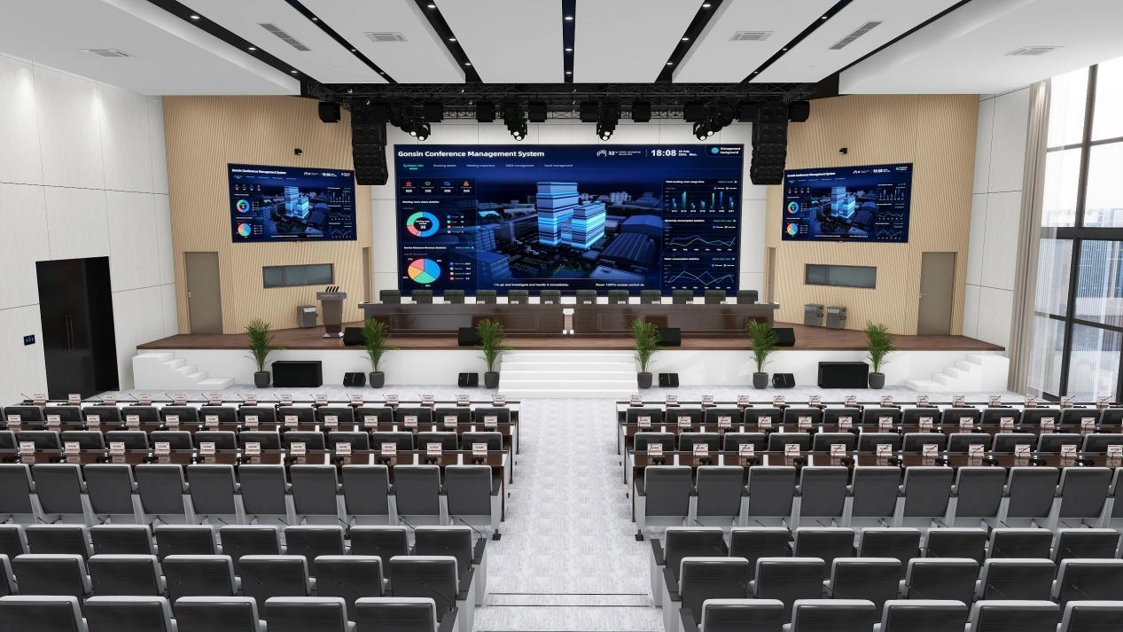 Smart Spaces, Smarter Meetings Multi-Function Halls� ProAV Design by GONSIN