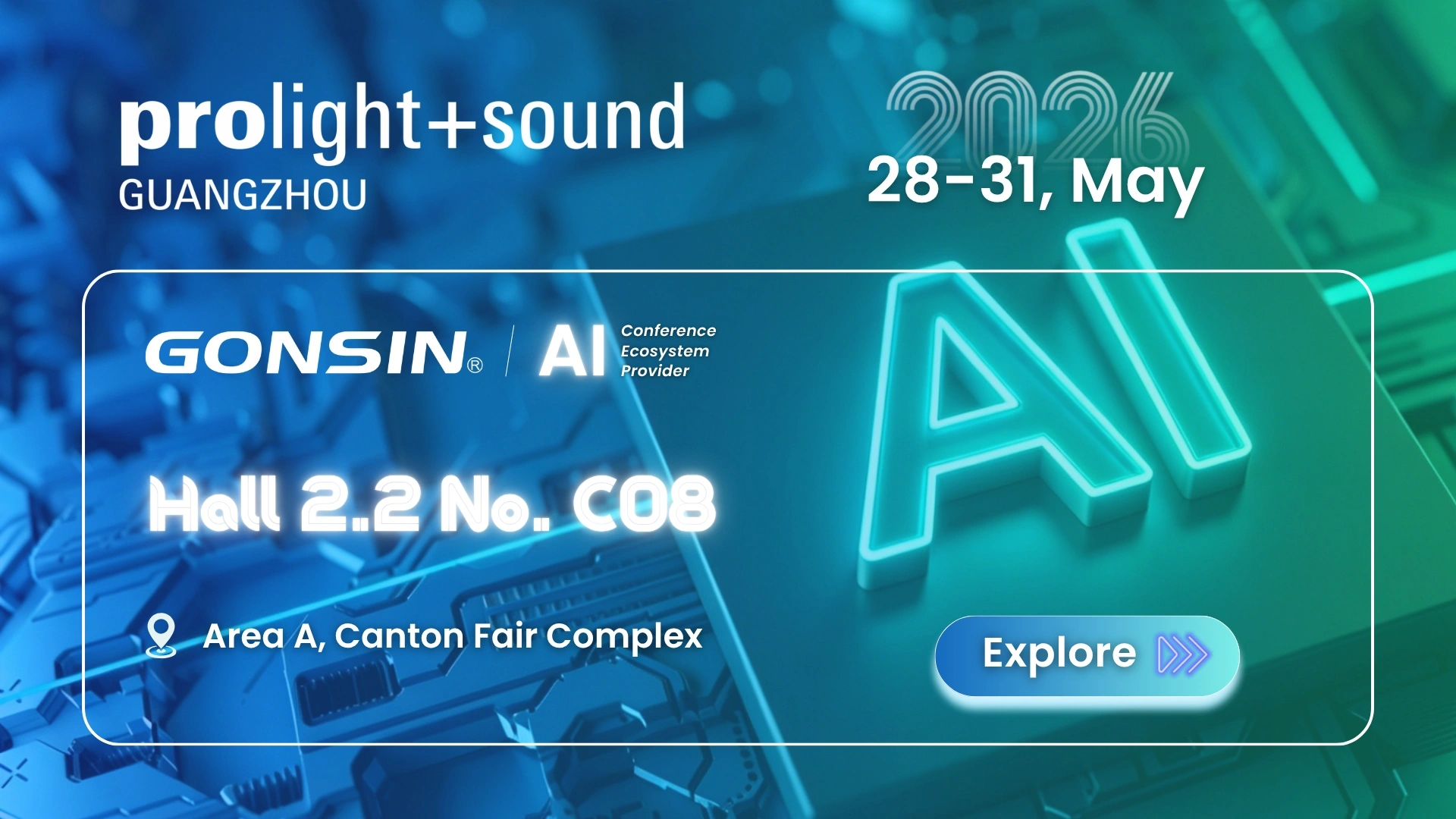 GONSIN Invitation to Prolight